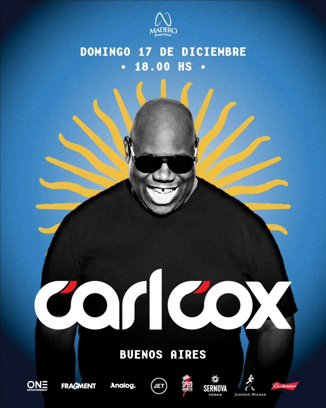 carl cox flyer