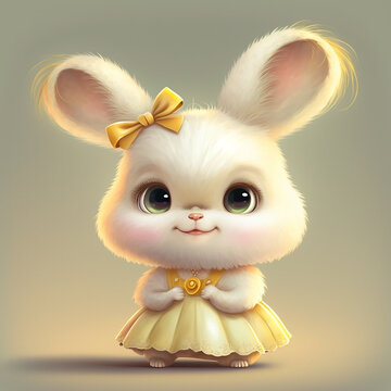 cartoon cute bunny