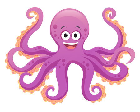 cartoon octopus