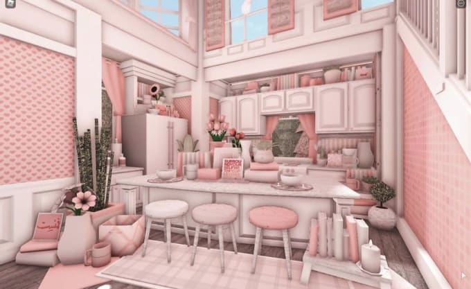 bloxburg blush house