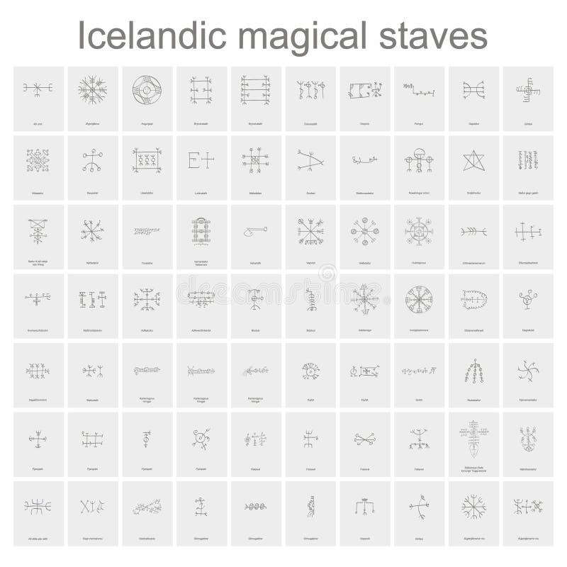 icelandic magical staves