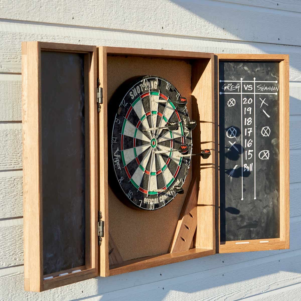 dart board housing