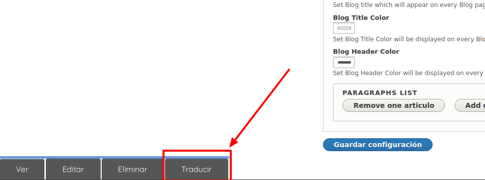 set traducir