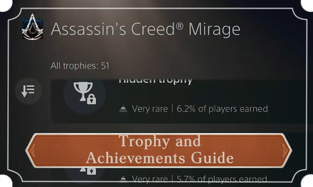 assassins creed mirage trophy guide