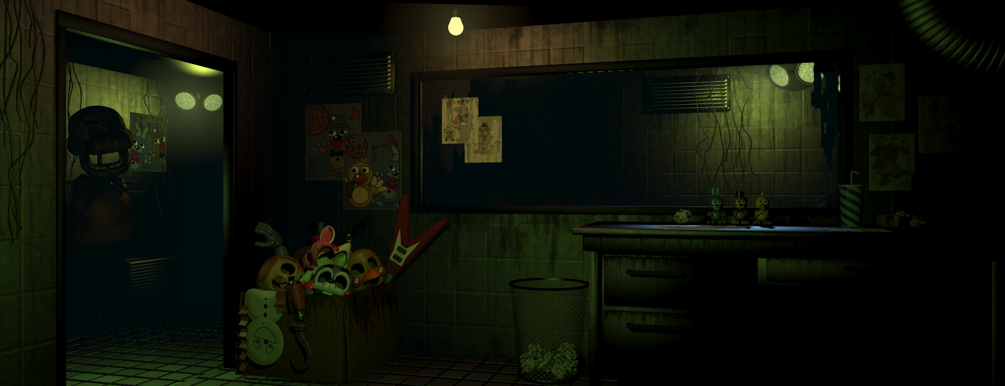 fnaf 3 office