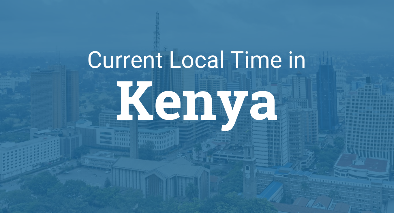 current local time in nairobi