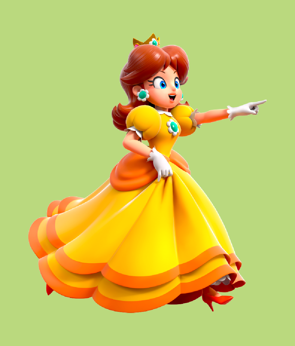 mario bros princess daisy