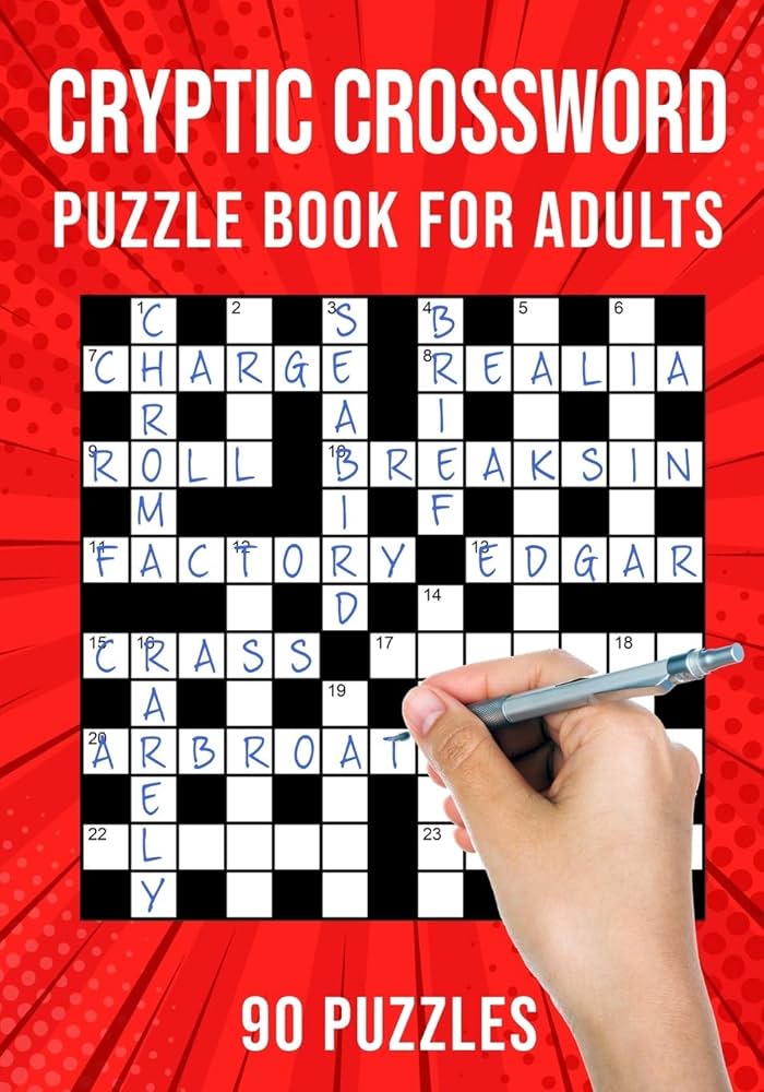 cryptic crossword book