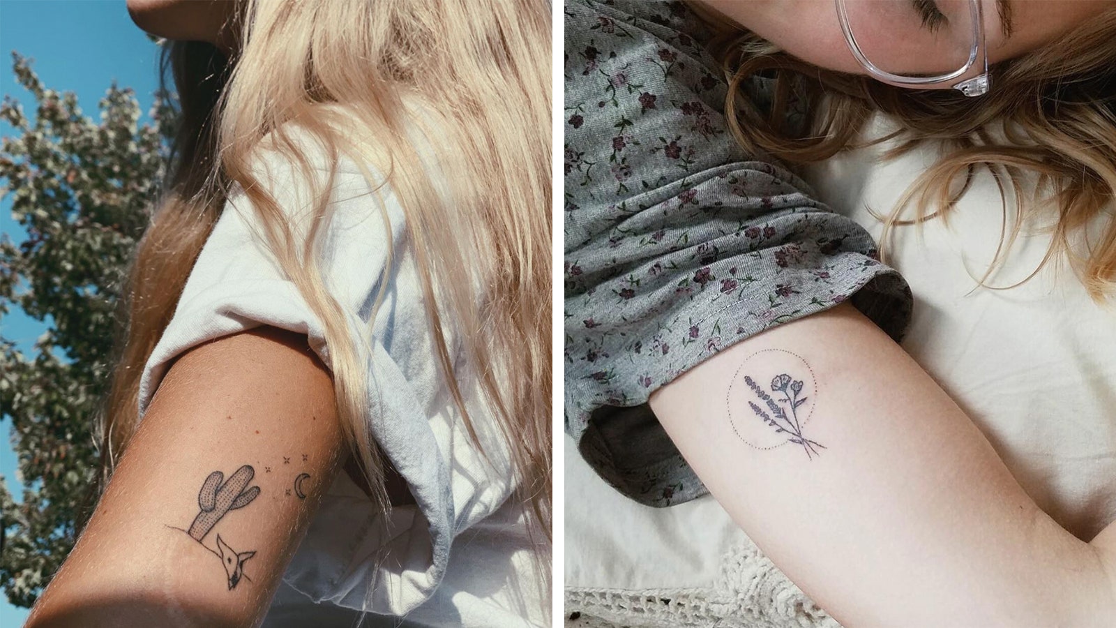 pin and poke tattoos