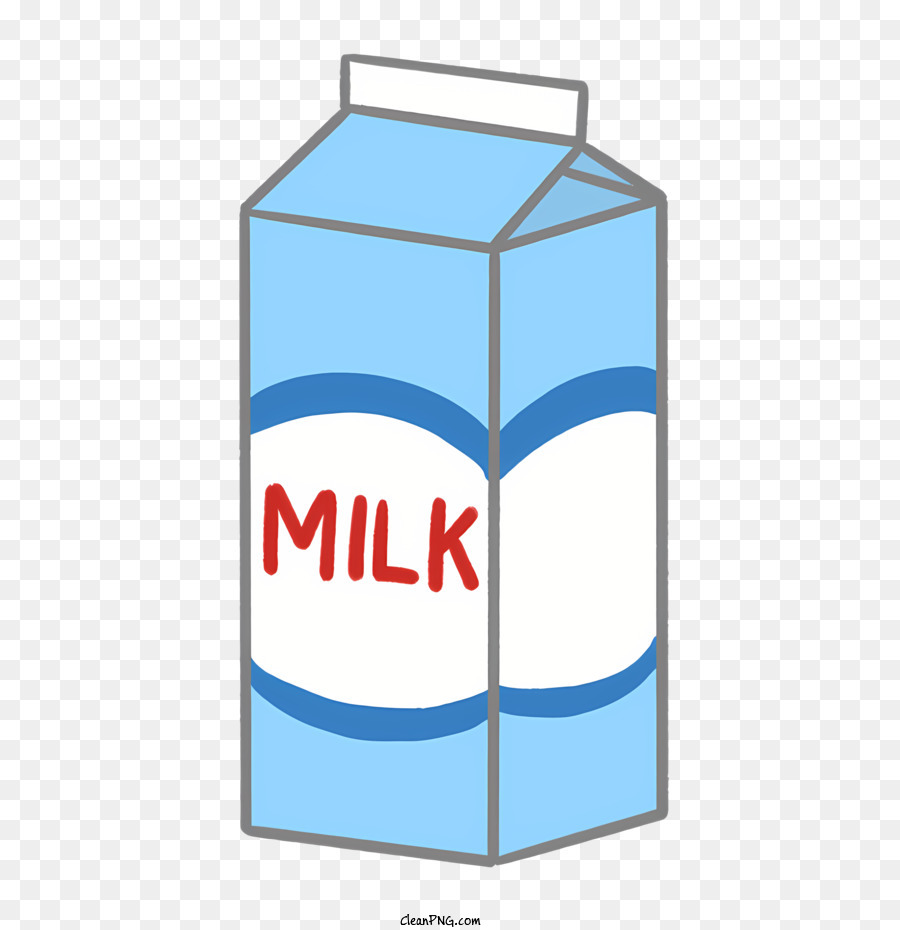 cartoon milk carton