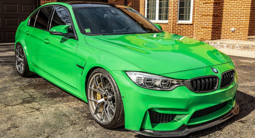 green m3 bmw