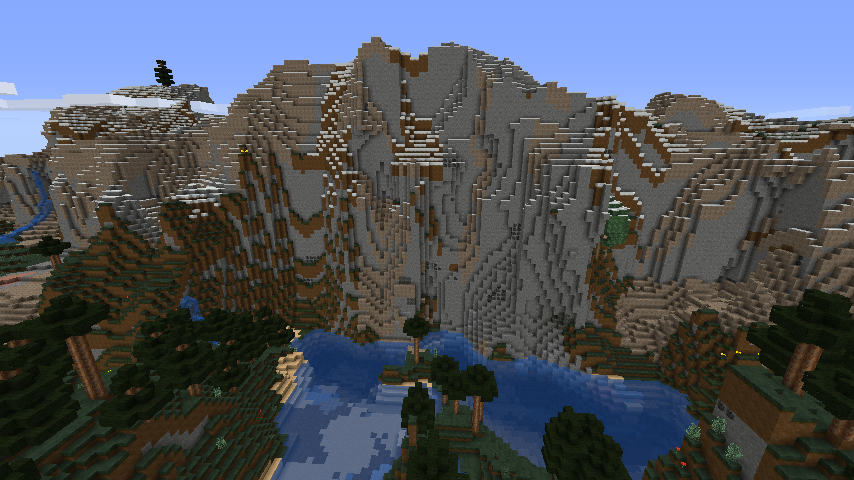 minecraft extreme hills seed