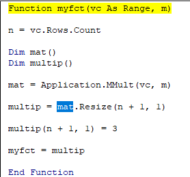 invalid qualifier vba