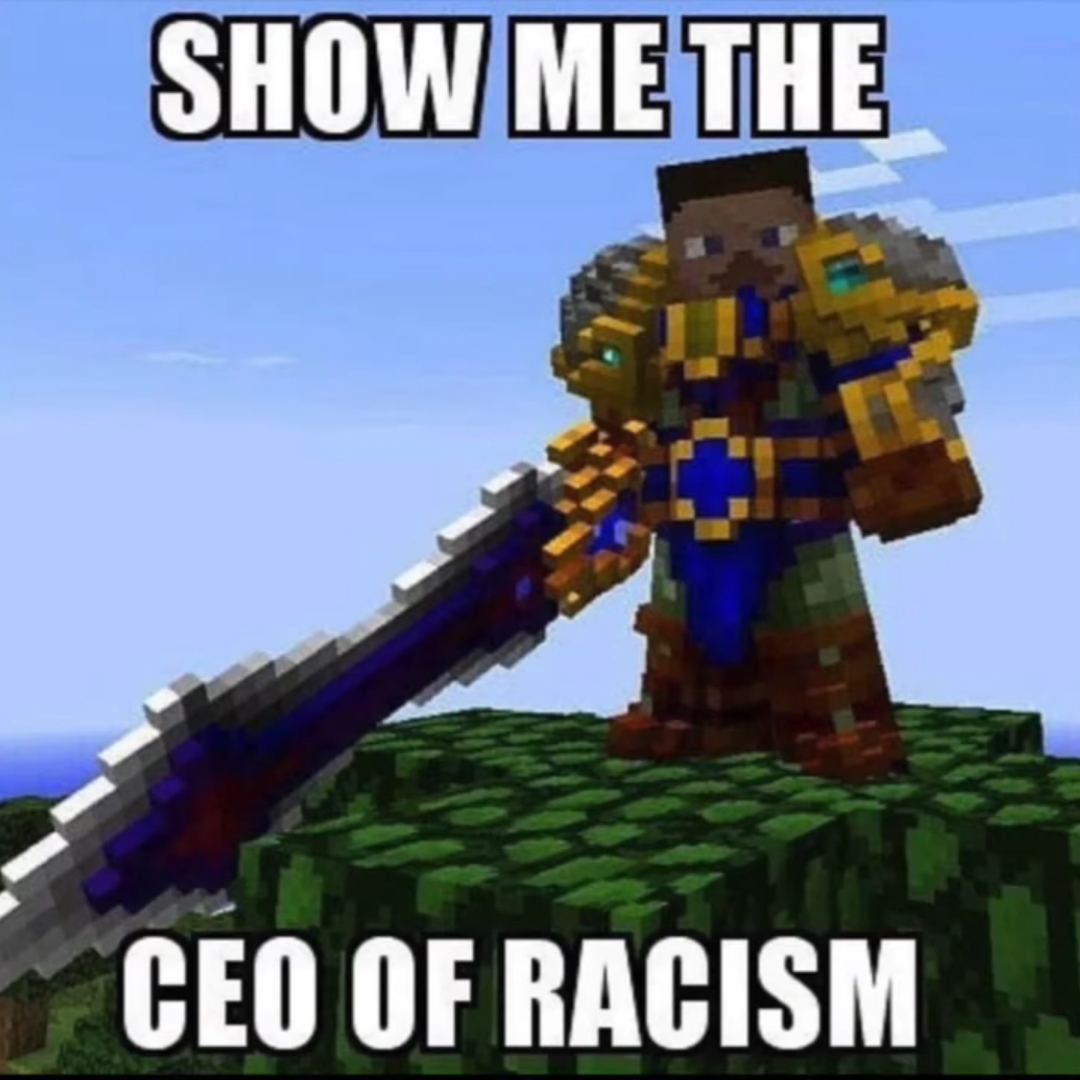 ceo of racism meme