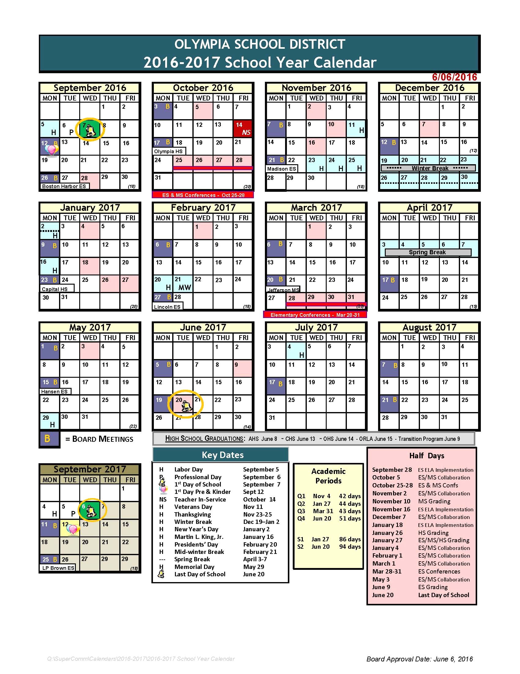 cfisd calender