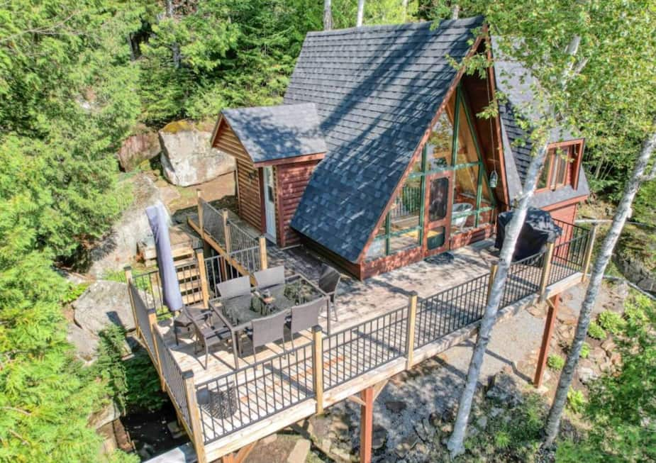 chalet a vendre laurentides