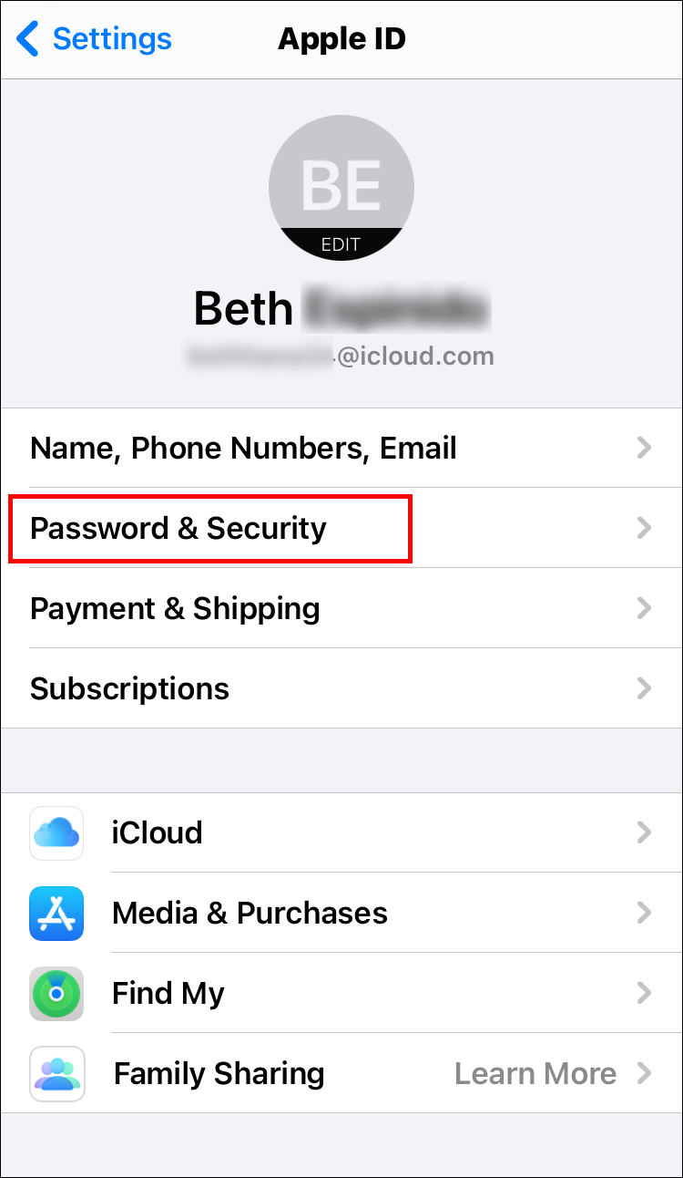 change phone number in apple id