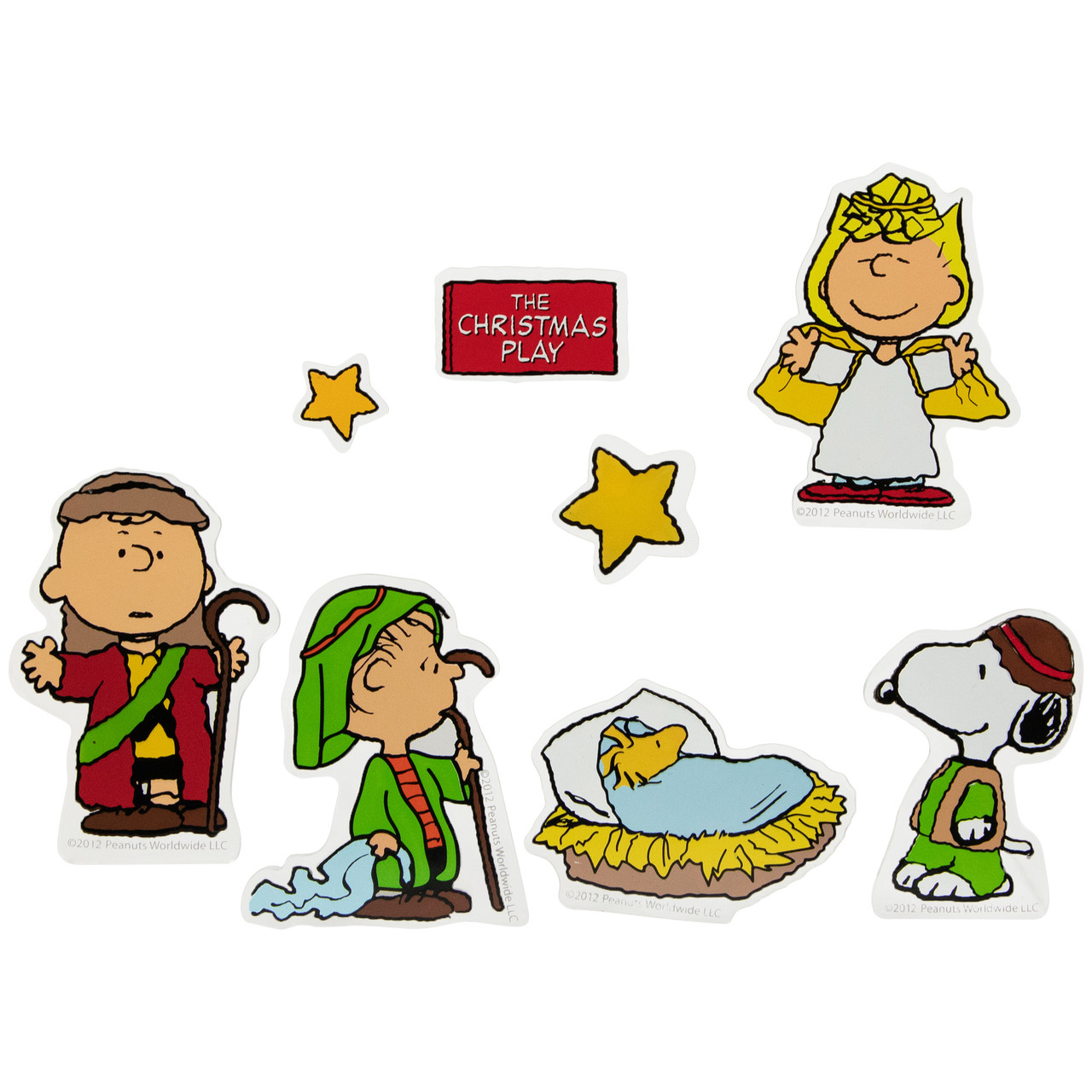 charlie brown nativity scene