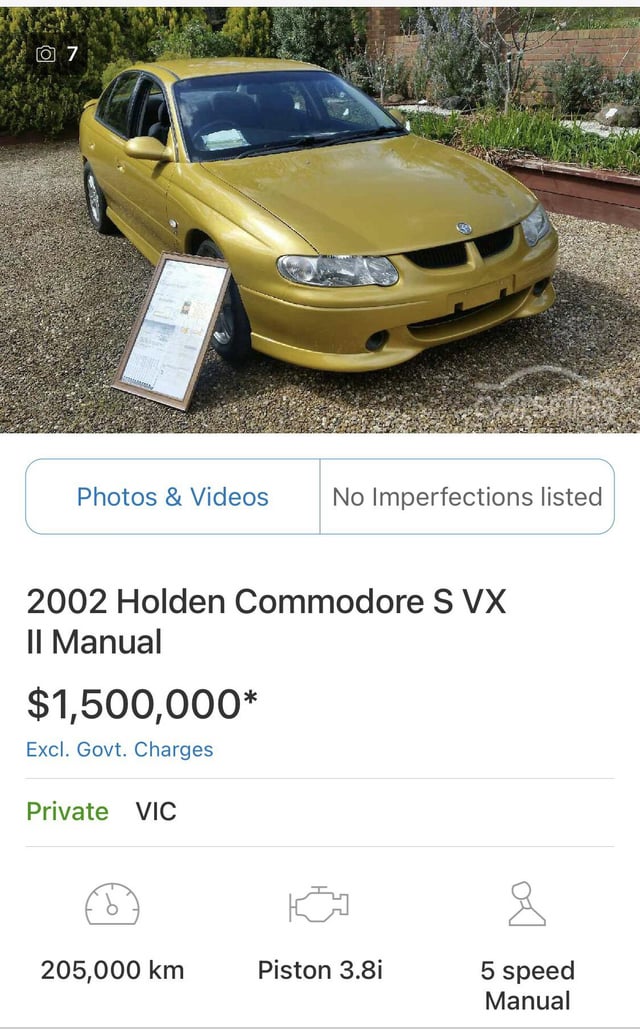 cheap commodores for sale