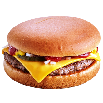 cheese burger mcdonalds calories