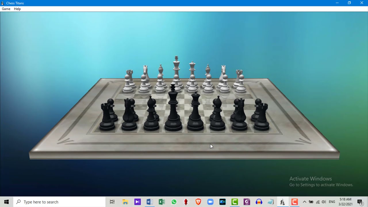 chess titans windows 10