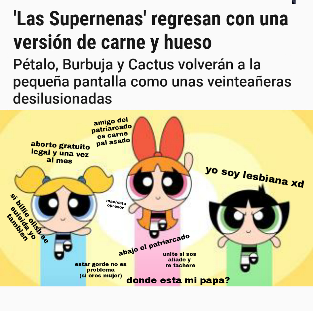 chicas superpoderosas meme