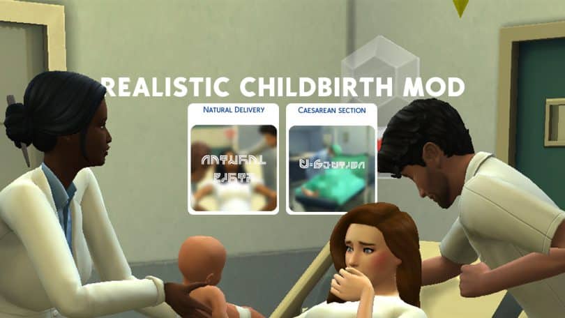 childbirth mod sims 4