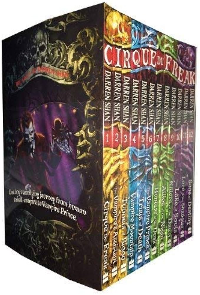 cirque du freak books