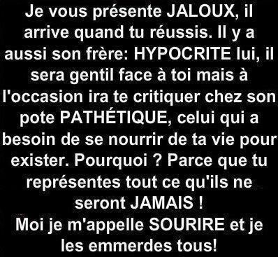 citation sur les jaloux