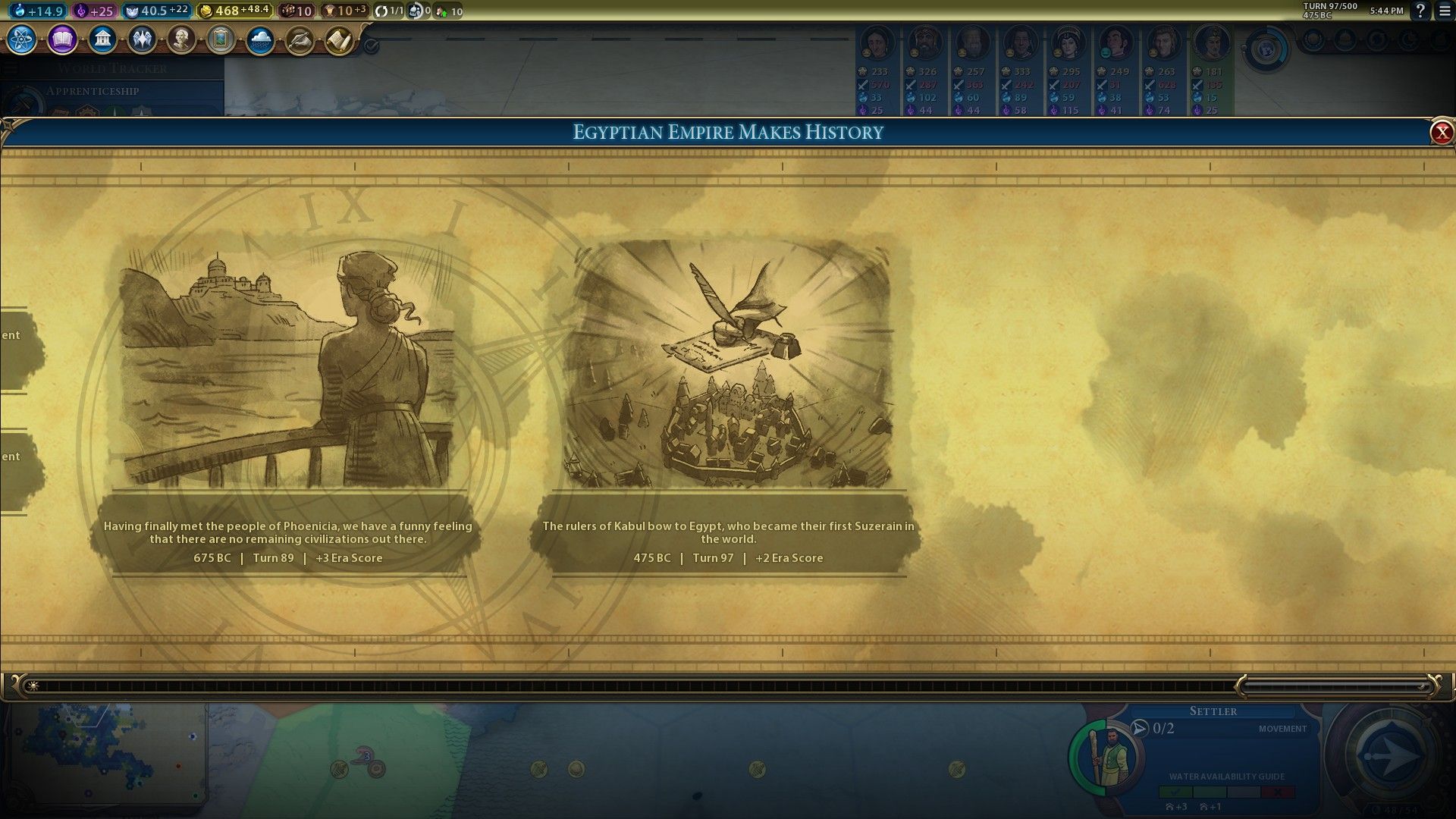 civ 6 era score