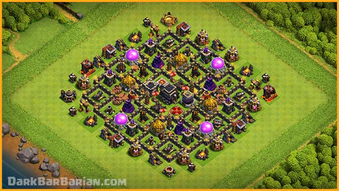 clash of clans town hall 9 defense base