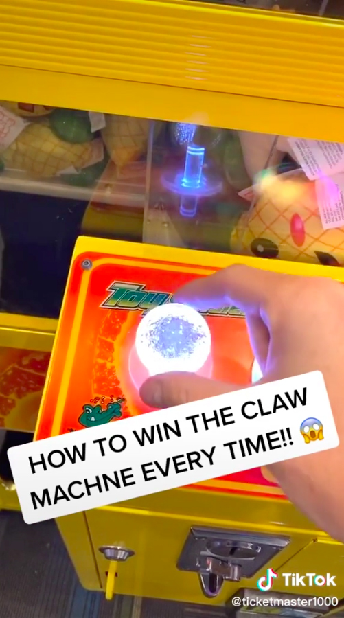 claw machine maintenance mode