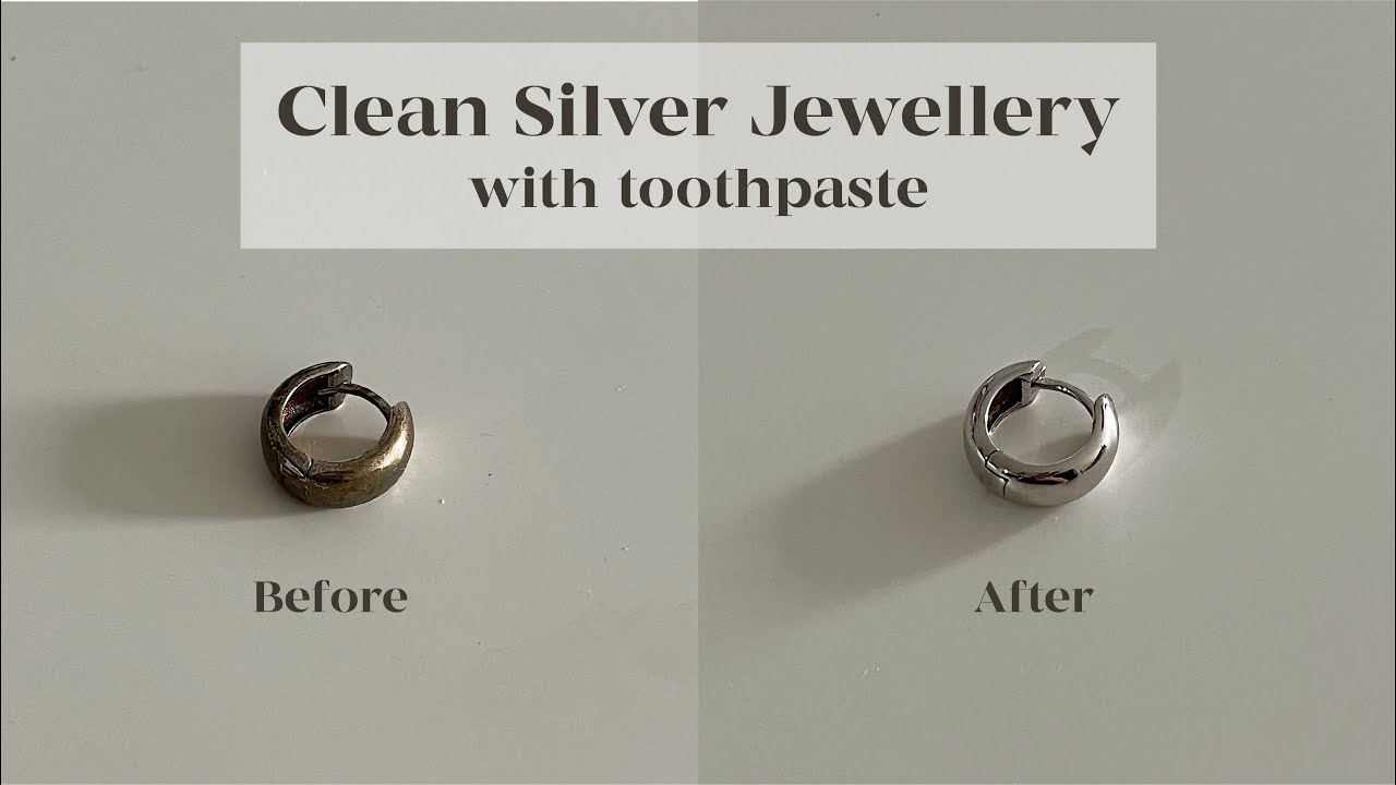 cleaning silver toothpaste