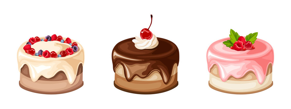 clip art of cake