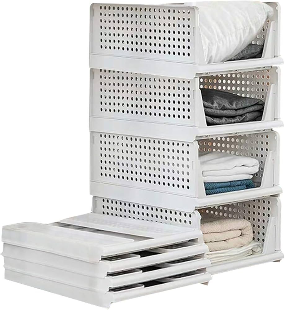 closet storage boxes