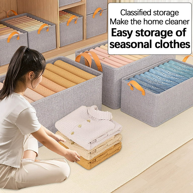 clothing storage bins