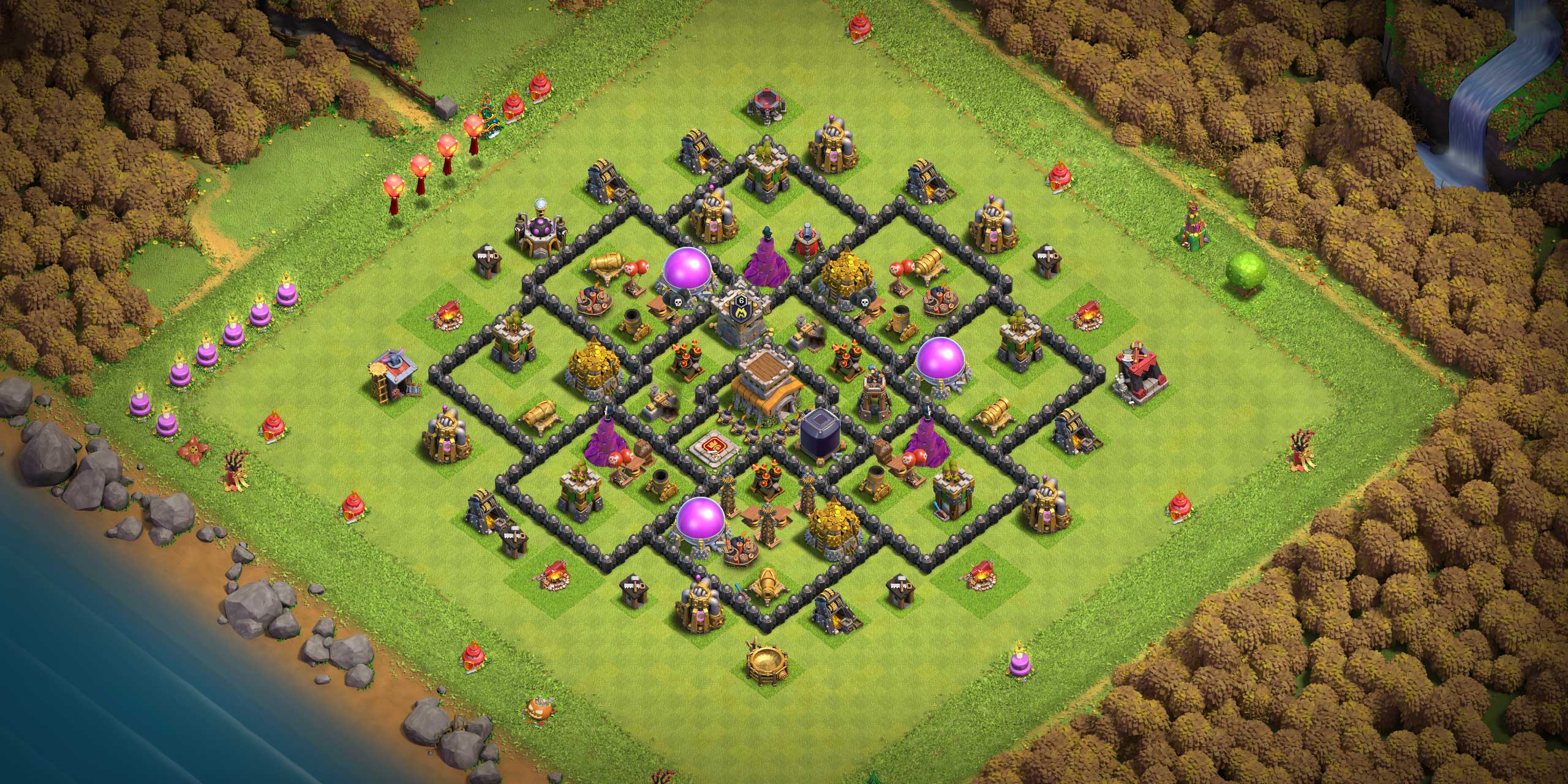 coc layout