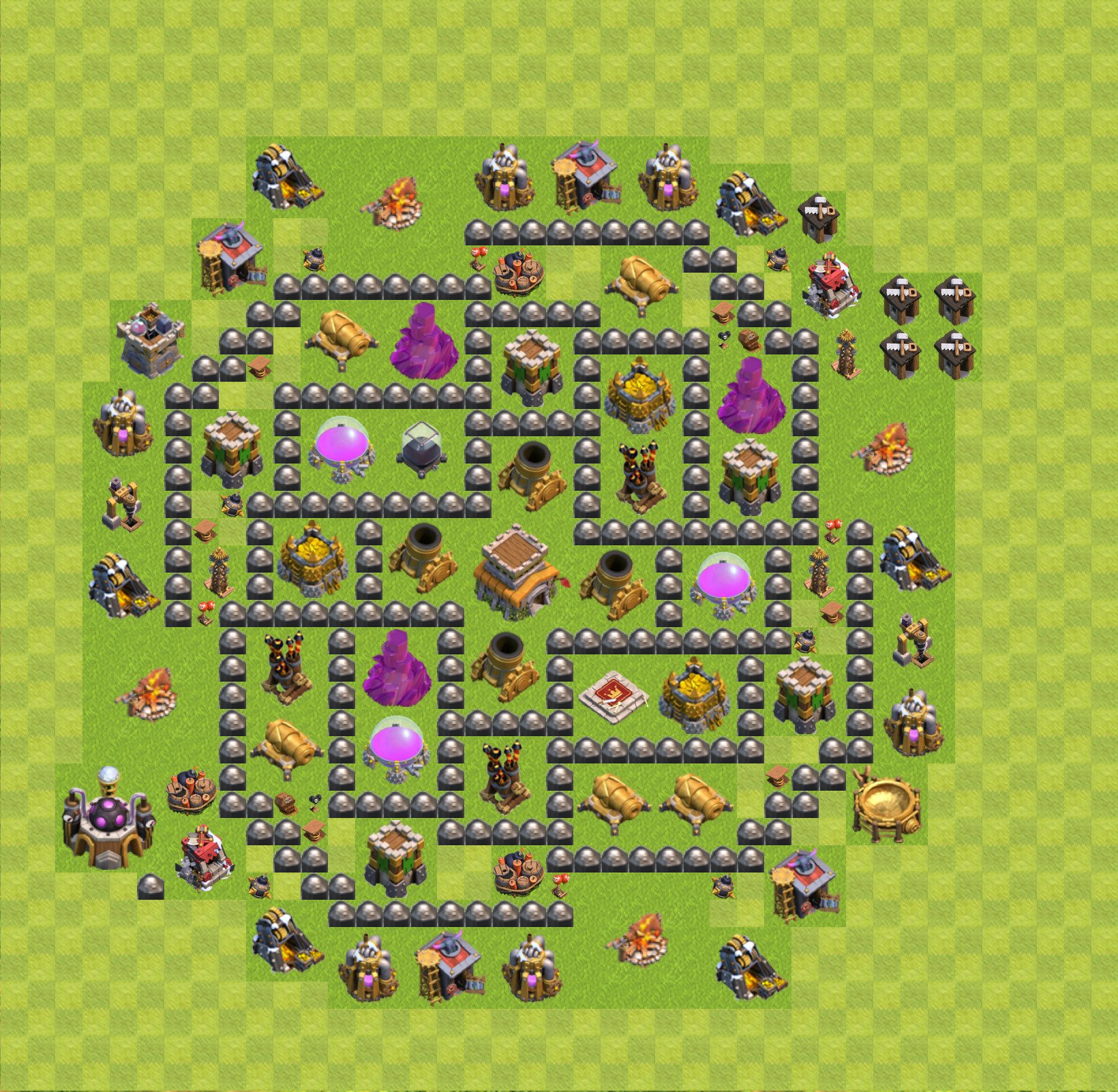 coc rathaus level 8