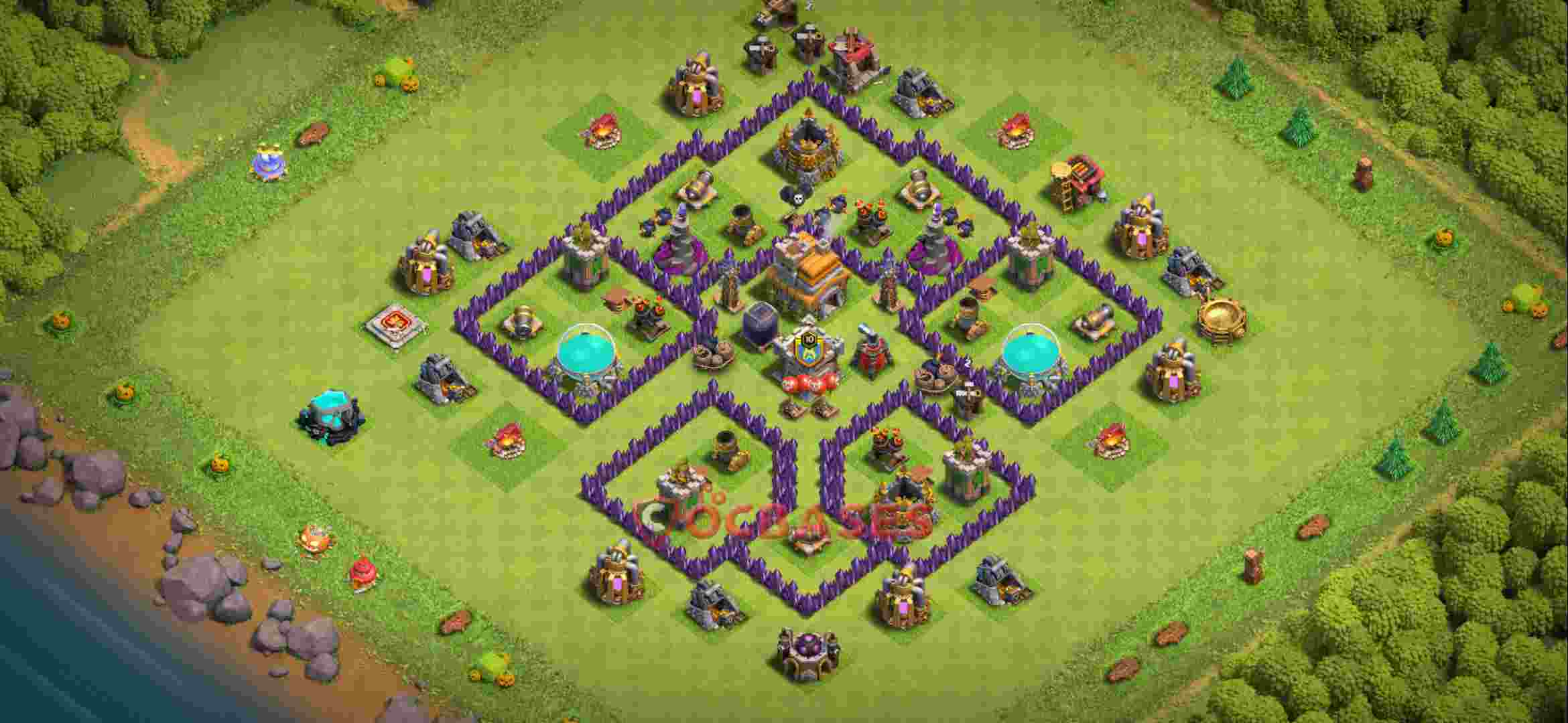 coc town hall 7 base link