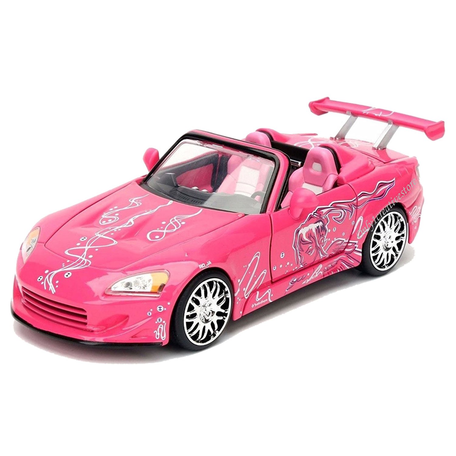 coche rosa fast and furious