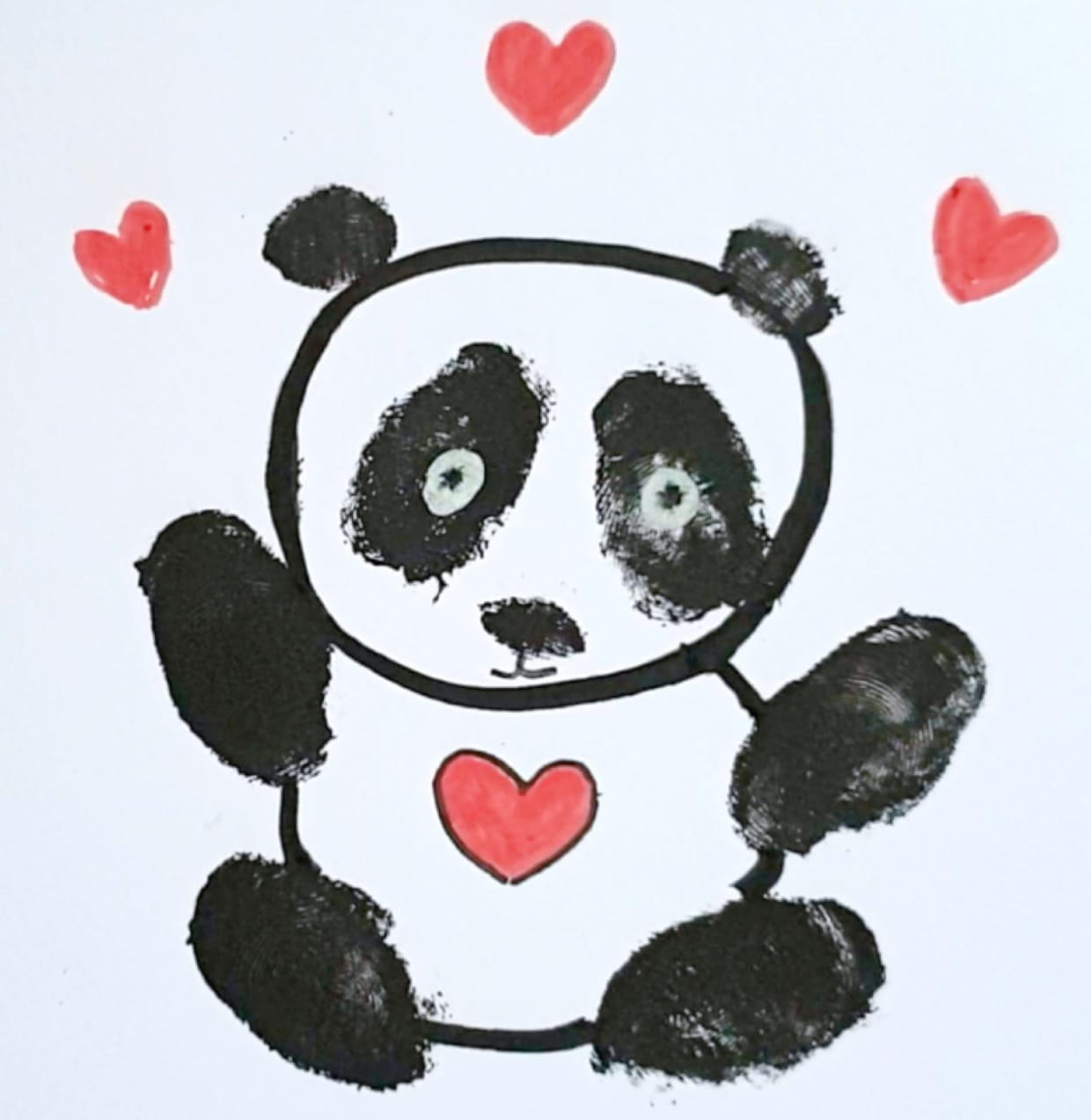 comment dessiner des pandas