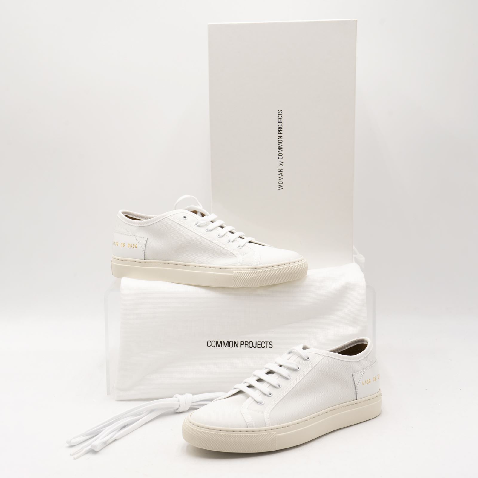 common projects white trainers