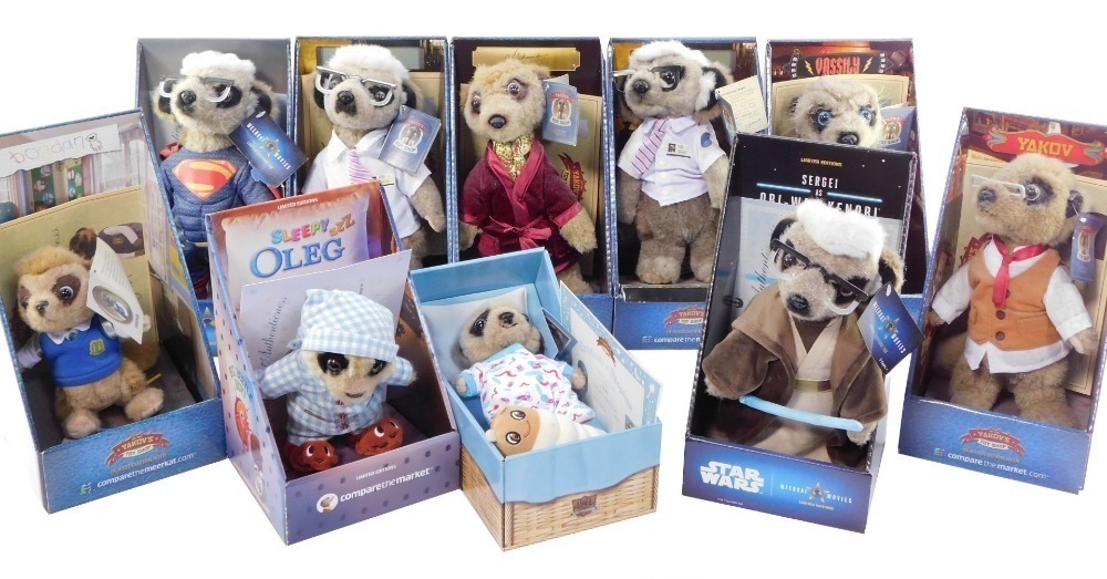 compare the meerkat toys