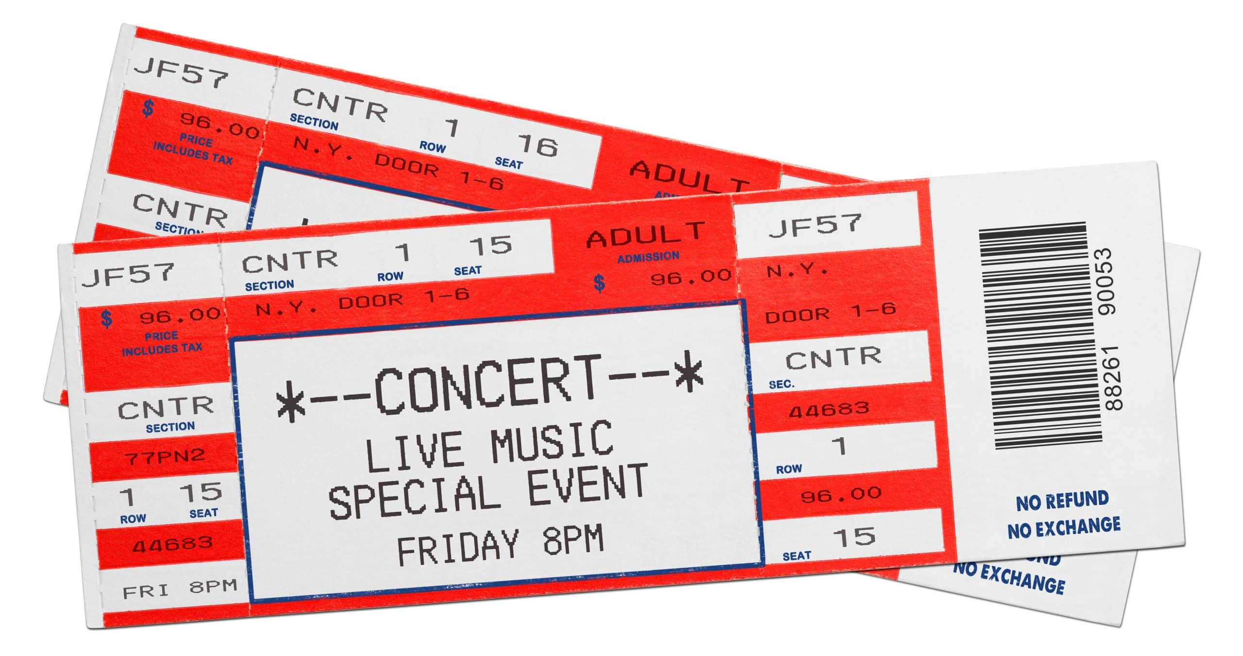 concert tickets ticketmaster