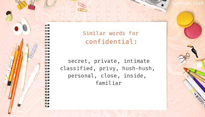 confidentiality synonym