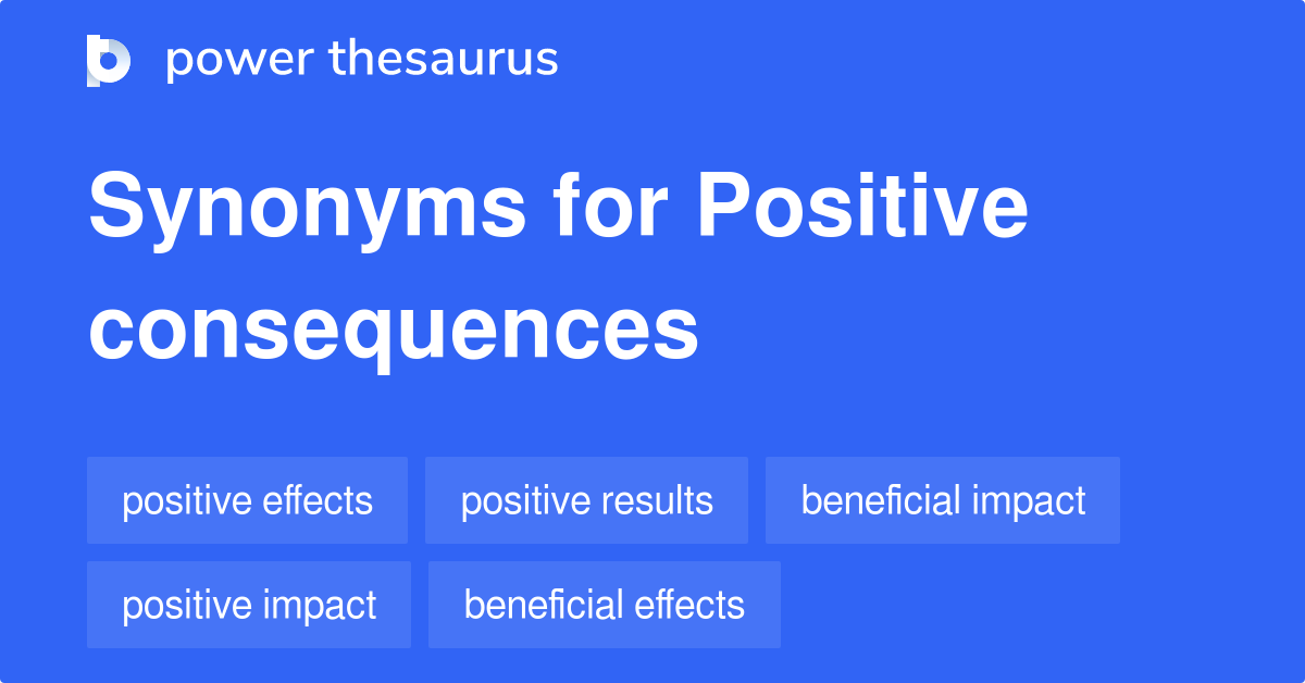 consequences thesaurus