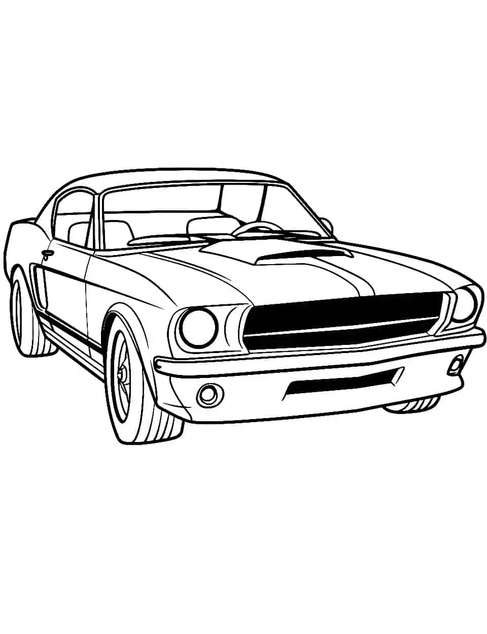 cool cars coloring pages