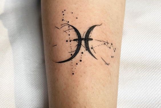 cool pisces tattoos