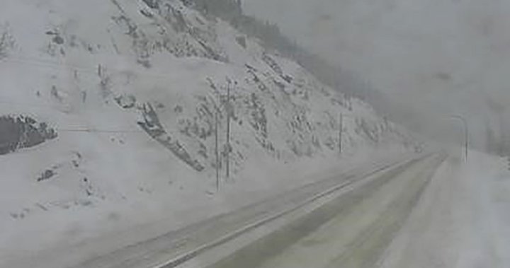 coquihalla road weather forecast