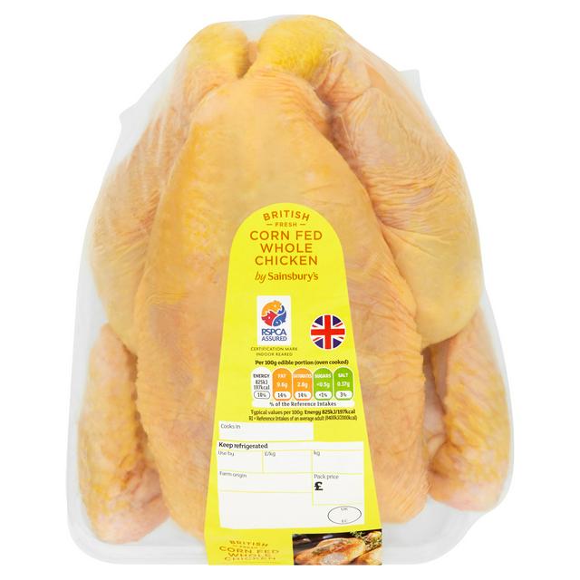 corn fed chicken sainsburys